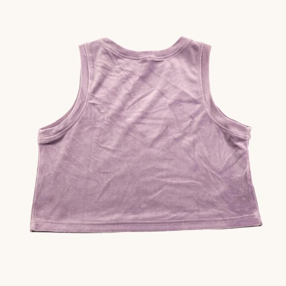Abound Tank Top Womens XL Purple Sleeveless Cropped Soft Stretchy Casual Shirt - Picture 6 of 9